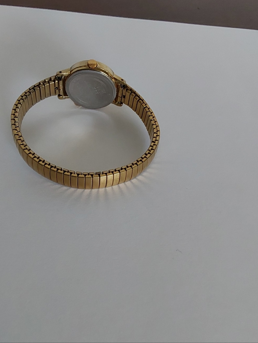 Vintage Timer Indiglo‎ Backlight Classic Gold Tone Round Face Women's Watch - Picture 5 of 6